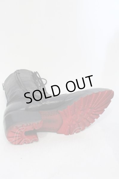 画像8: Hiromu Takahara / ディアスキンレースアップブーツ 42　1/2（約28cm） ブラック O-25-05-22-044-Hi-sho-YM-ZT0525D (8)