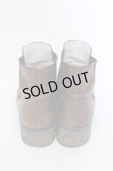 画像4: Hiromu Takahara / サイドゴアドレープトゥブーツ 42（約27cm） ブラウンｘブラック O-25-05-22-045-Hi-sho-YM-ZT-S001 (4)