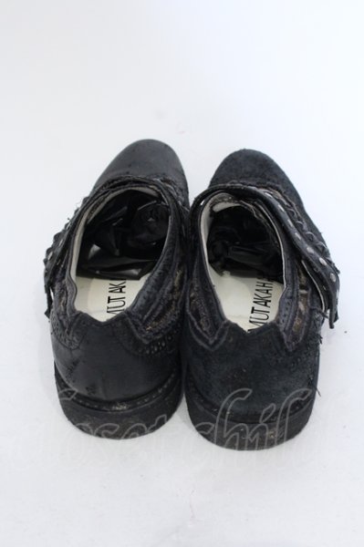 画像5: Hiromu Takahara / デストロイレオパードシューズ 41(約27.5) ブラック O-25-05-22-047-Hi-sho-YM-ZT-S002 (5)