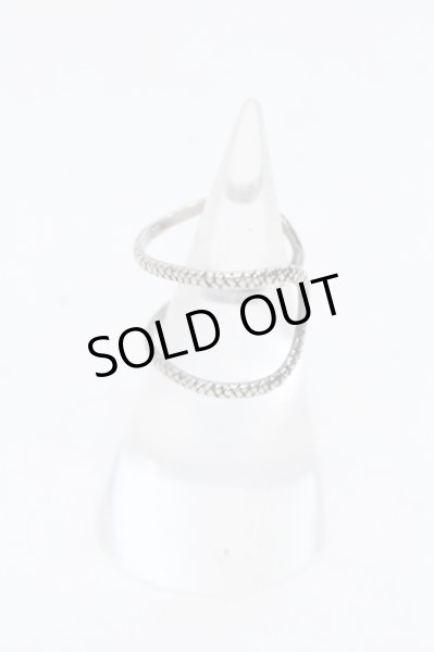 画像2: gunda / KEPLER リング 約10号 シルバー O-25-05-22-051-gu-ac-YM-OS (2)