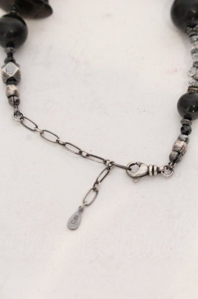 画像3: gunda / AMBER BR　ブレスレット  シルバーｘブラック O-25-05-22-053-gu-ac-YM-OS (3)