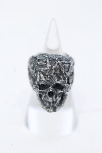 Justin Davis / LAVENDER SKULL リング 約15号 シルバー O-25-05-22-055-Ju-rg-YM-OS