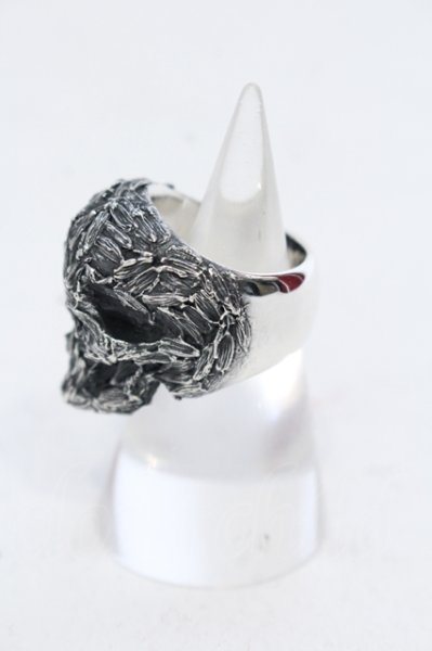 画像2: Justin Davis / LAVENDER SKULL リング 約15号 シルバー O-25-05-22-055-Ju-rg-YM-OS (2)