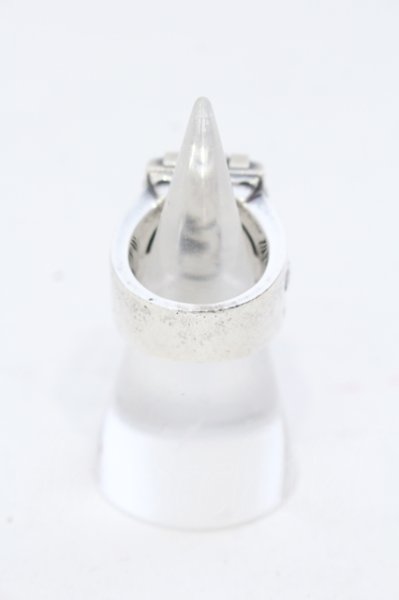 画像4: Justin Davis / FATIMA リング 14号 シルバーｘオニキス O-25-05-22-057-Ju-ac-YM-OS (4)