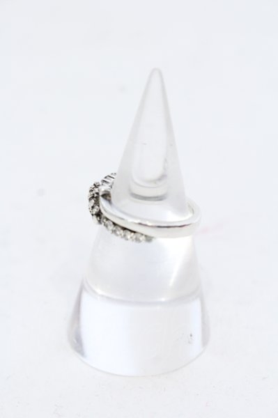 画像2: Justin Davis / CIRCULAR CROWN リング 12号 いぶしｘクリア O-25-05-22-060-Ju-rg-YM-OS (2)