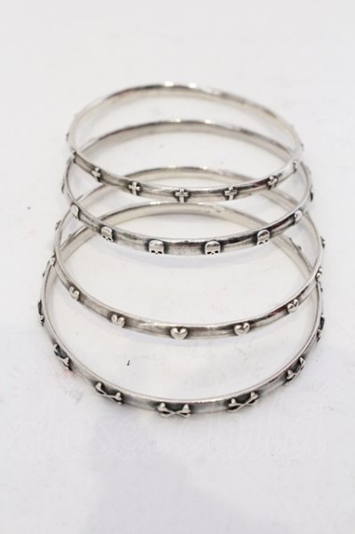 画像4: Roen / シルバーバングル　4本セット  シルバー O-25-05-22-062-Ro-ac-YM-OS (4)
