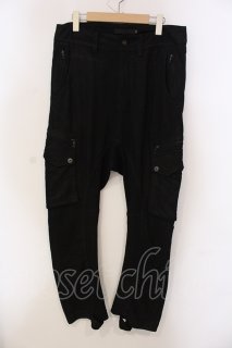 CIVARIZE / Beamサスペンダー付きサテンサルエルカーゴパンツ 44