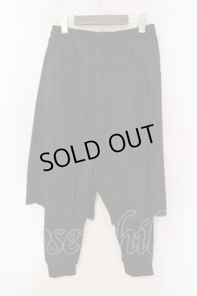 画像2: CIVARIZE / Pope レイヤードサルエルパンツ 44 ブラック O-25-05-22-010-CI-pa-YM-OS (2)