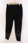 画像1: 5351pour les Hommes / スーパーストレッチサイドラインスラックスパンツ 44 ブラック O-25-05-22-012-53-ja-YM-OS (1)