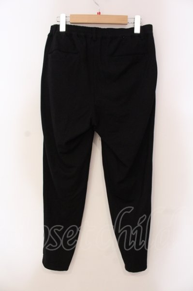 画像2: 5351pour les Hommes / スーパーストレッチサイドラインスラックスパンツ 44 ブラック O-25-05-22-012-53-ja-YM-ZT361 (2)