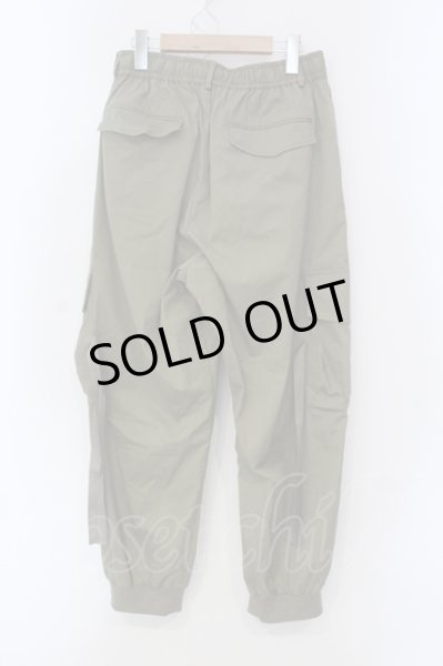 画像2: NO ID. / ダブルニーカーゴパンツ 2 カーキ O-25-05-22-002-NO-pa-YM-ZT0525C (2)