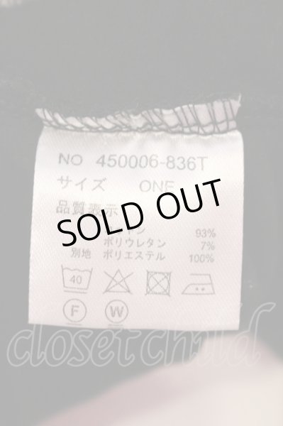 画像3: NO ID. BLACK / スイッチングヘムラインロングタンクトップレイヤード ONE ブラックｘレッド O-25-05-22-019-NO-to-YM-ZT030 (3)