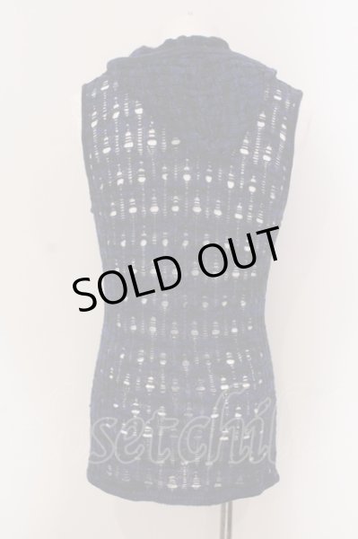 画像2: CIVARIZE / Injuryノースリロングニットパーカー 44 ブルー O-25-05-22-021-CI-to-YM-ZT360 (2)