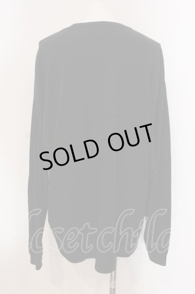 画像3: KMK(KINGLY MASK) / パッチプルオーバー  ブラック O-25-05-22-024-KM-to-YM-OS (3)