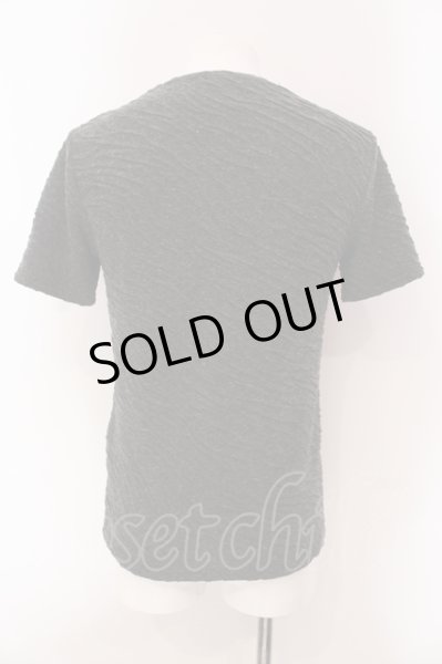 画像2: Rings / 立体パイルVネックTシャツ M グレー O-25-05-22-025-RI-ts-YM-OS (2)