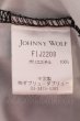 画像3: JOHNNY WOLF / 転写プリントUネックカットソー 1 ブラック O-25-05-22-026-JO-to-YM-OS (3)