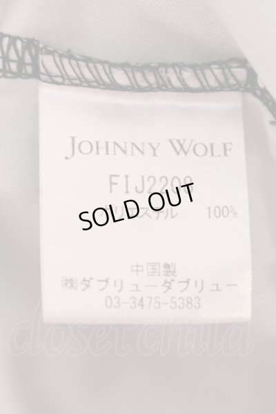 画像3: JOHNNY WOLF / 転写プリントUネックカットソー 1 ブラック O-25-05-22-026-JO-to-YM-OS