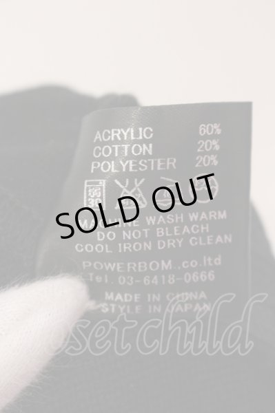 画像3: CIVARIZE / 傾斜ZIPロングカットソー 44 ブラック O-25-05-22-027-CI-to-YM-OS (3)