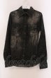 画像1: CIVARIZE / Rumple ヴィンテージデニムシャツ 44 ブラック O-25-05-22-029-CI-sh-YM-OS (1)