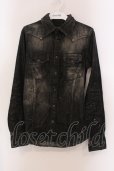 画像1: CIVARIZE / Rumple ヴィンテージデニムシャツ 44 ブラック O-25-05-22-029-CI-sh-YM-OS (1)