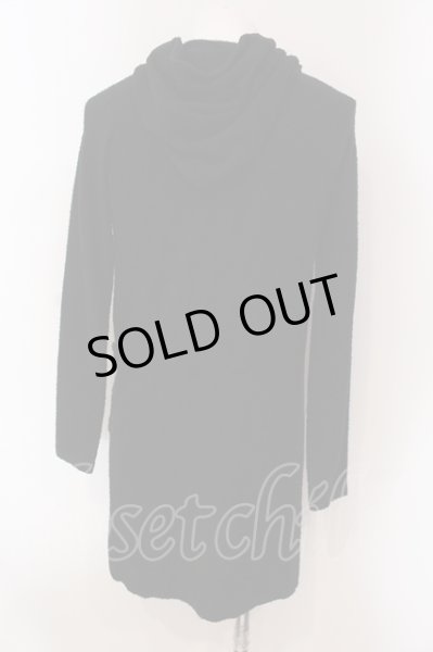 画像2: FUGA / Exterior ロングニットジップアップパーカー 44 ブラック O-25-05-22-030-FU-to-YM-OS (2)