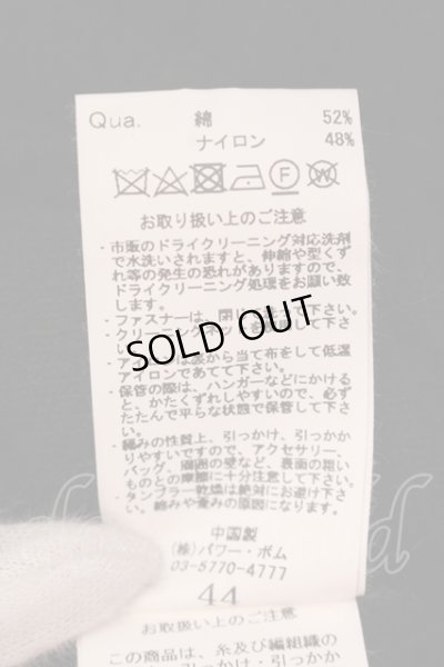 画像3: FUGA / Exterior ロングニットジップアップパーカー 44 ブラック O-25-05-22-030-FU-to-YM-OS
