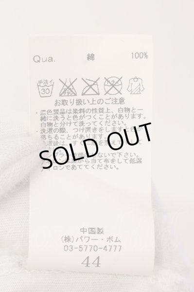 画像3: CIVARIZE / BitingフラワースカルVネックTシャツ 44 ホワイト O-25-05-22-032-CI-ts-YM-ZT360 (3)