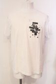 画像1: BUFFALO BOBS / コーマ糸コットンクルーネックTシャツ 2-3 ホワイト O-25-05-25-004-BU-ts-YM-OS (1)