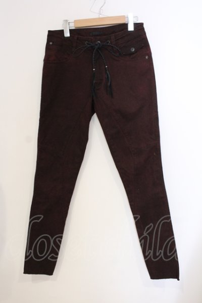 画像1: KMRii / Stretch Twill Pants 05 パンツ 1 レッド O-25-05-25-037-KM-pa-YM-OS