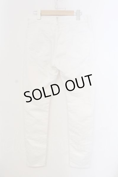 画像2: GOSTAR DE FUGA / クールマックスホワイトスキニーデニムパンツ 46 ホワイト O-25-05-25-038-GO-pa-YM-ZT358 (2)