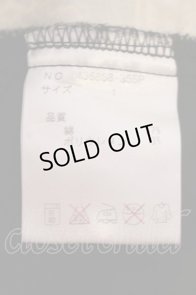 画像3: NO ID. / ペイズリーストレッチショートパンツ 1 ブラックｘホワイト（真っ白でない） O-25-05-25-041-NO-pa-YM-ZT031 (3)