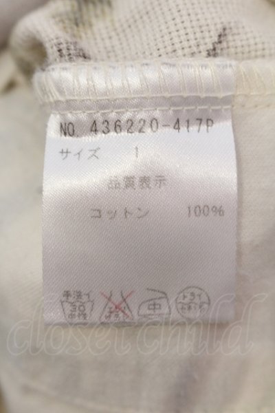 画像3: NO ID. / コットンカラミ織パナマプリントショートパンツ 1 アイボリー O-25-05-25-044-NO-pa-YM-OS