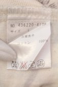 画像3: NO ID. / コットンカラミ織パナマプリントショートパンツ 1 アイボリー O-25-05-25-045-NO-pa-YM-OS (3)