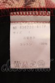 画像3: NO ID. / コットンカラミ織パナマプリントショートパンツ 1 レッド O-25-05-25-048-NO-pa-YM-ZT368 (3)