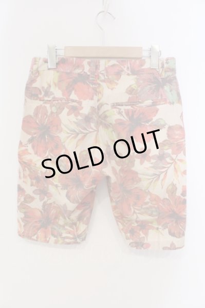 画像2: NO ID. / Cシャンブレーインクジェットアロハショートパンツ 1 アイボリー O-25-05-25-049-NO-pa-YM-ZT0528 (2)