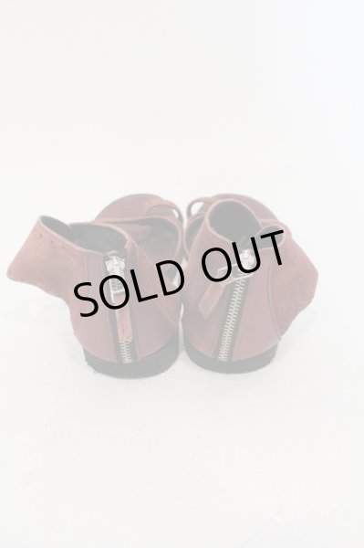 画像4: Moonage Devilment（清春） / Iroquoisコラボ　レザーサンダル 42 ワイン O-25-05-25-055-MO-0-YM-ZT-S001 (4)