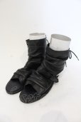 画像1: CIVARIZE / Tripレザーレースアップブーツサンダル 約27.5cm ブラック O-25-05-25-056-CI-sho-YM-OS (1)
