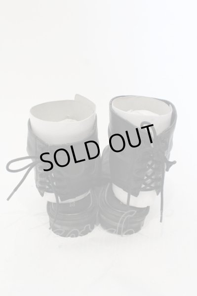 画像4: CIVARIZE / Tripレザーレースアップブーツサンダル 約27.5cm ブラック O-25-05-25-056-CI-sho-YM-ZT-S001 (4)