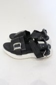 画像3: TORNADO MART / イージーサンダル S（約24.5〜25cm） ブラックｘホワイト O-25-05-25-058-TO-sho-YM-OS