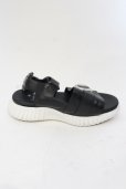 画像5: TORNADO MART / イージーサンダル S（約24.5〜25cm） ブラックｘホワイト O-25-05-25-058-TO-sho-YM-OS