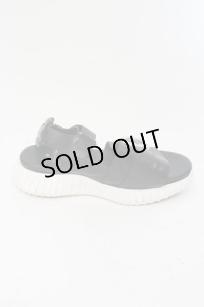 画像5: TORNADO MART / イージーサンダル S（約24.5〜25cm） ブラックｘホワイト O-25-05-25-058-TO-sho-YM-ZT-S007 (5)