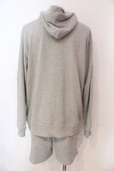 画像2: NO ID. / ペインティングスウェットセットアップ ONE グレー O-25-05-25-001-NO-to-YM-ZT359 (2)