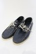 画像1: GOSTAR DE FUGA / シューズ.SEDITIOUSデッキ 43(約27cm ネイビー O-25-05-25-061-GO-sho-YM-ZT-S007 (1)