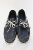 画像2: GOSTAR DE FUGA / シューズ.SEDITIOUSデッキ 43(約27cm ネイビー O-25-05-25-061-GO-sho-YM-OS (2)