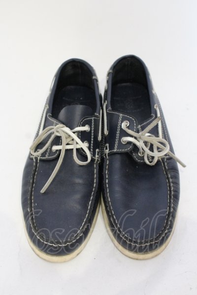 画像2: GOSTAR DE FUGA / シューズ.SEDITIOUSデッキ 43(約27cm ネイビー O-25-05-25-061-GO-sho-YM-OS