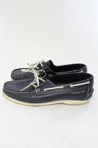 画像3: GOSTAR DE FUGA / シューズ.SEDITIOUSデッキ 43(約27cm ネイビー O-25-05-25-061-GO-sho-YM-ZT-S007 (3)