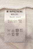 画像3: BUFFALO BOBS / RHONE(ローヌ) 針抜きテレコタンクトップ 2-3 ホワイト O-25-05-25-007-BU-to-YM-OS (3)