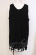 画像1: CIVARIZE / オパールダメージタンクトップ F ブラック O-25-05-25-010-CI-to-YM-ZT233 (1)
