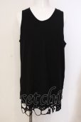 画像1: CIVARIZE / オパールダメージタンクトップ F ブラック O-25-05-25-010-CI-to-YM-OS (1)