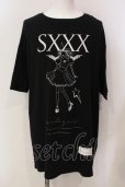 画像1: MARDIGRAS(SADS清春) / SXXX BIG Tシャツ  ブラック O-25-05-25-013-MA-ts-YM-OS (1)